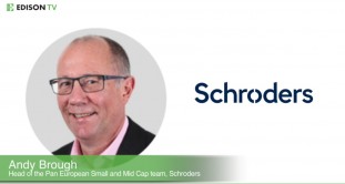 Schroders - executive interview with Andy Brough